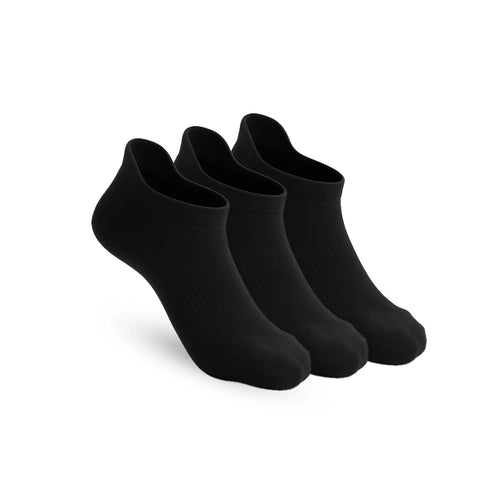 3-Pack Padded Extra-Stretch Ankle Socks