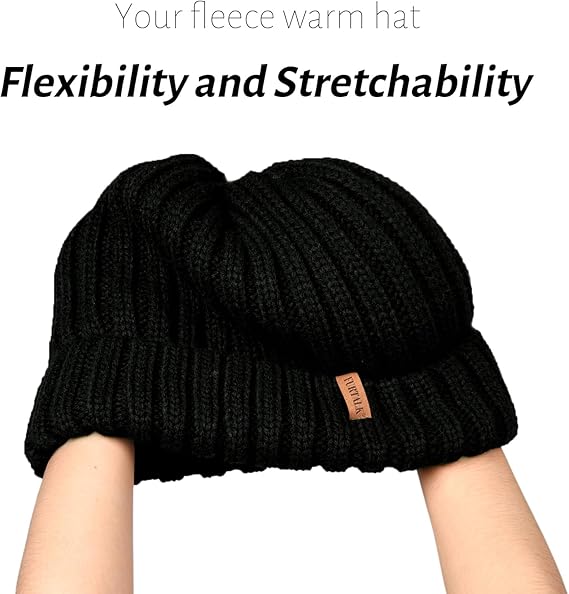 EvoComfort™ Winter Fleece-Lined Knit Beanie