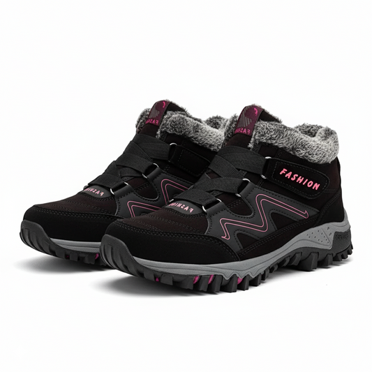 Orthopedic Boots - Black Pink