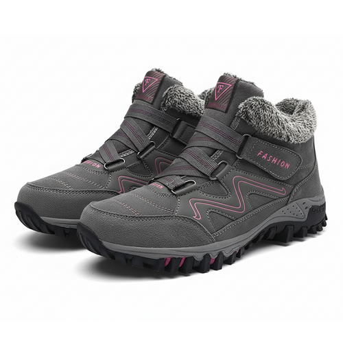 Orthopedic Boots - Gray Pink