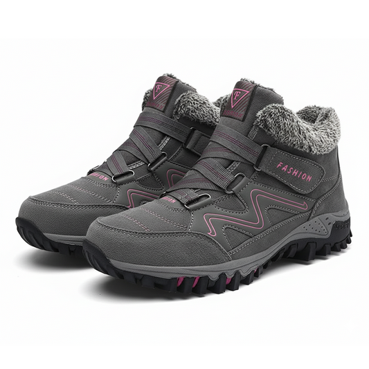 Orthopedic Boots - Gray Pink
