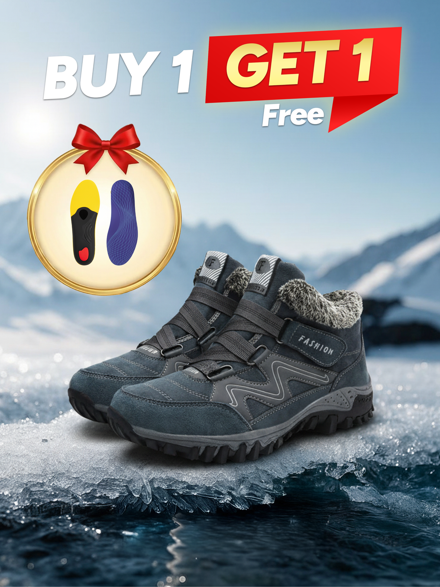 EvoComfort™ Orthopedic Boots Vibram® High-Traction Sole Premium (Free Pro Insole)